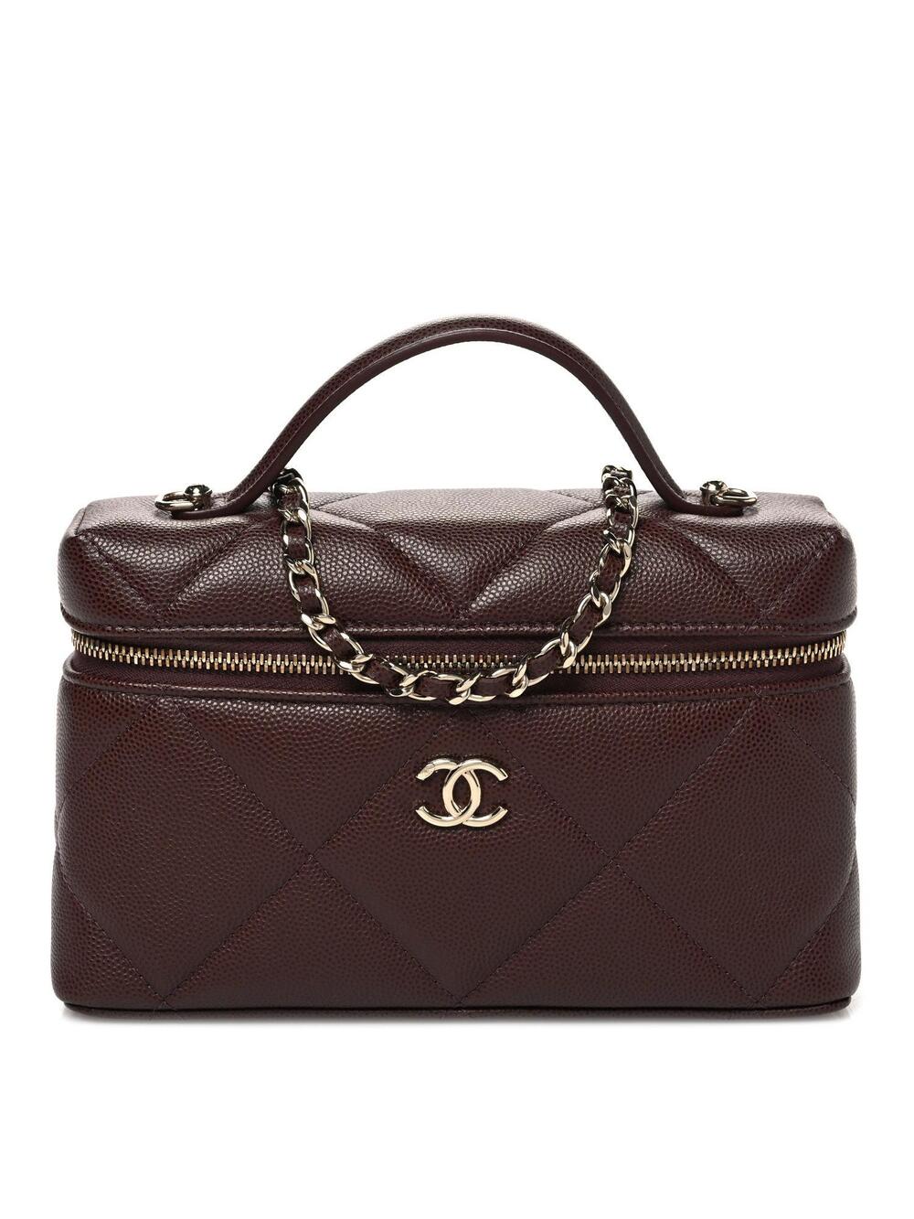 Chanel Caviar Quilted Top Handle Slim #295687C52B